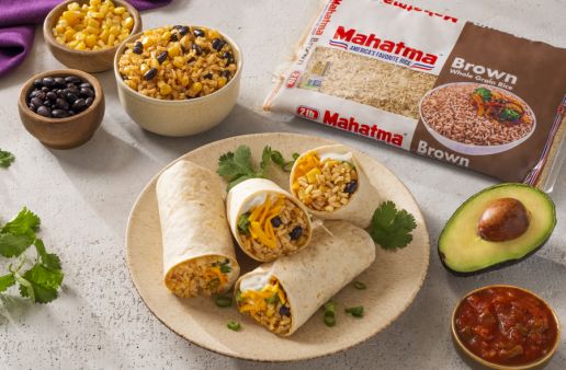 black bean and brown rice burrito recipe