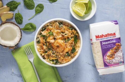 Coconut-Rice-with-Shrimp-made-with-mahatma-jasmine-rice