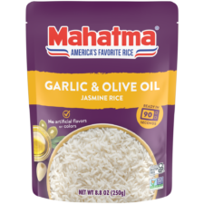 Garlic & Olive Oil Jasmine Rice | Ready to Heat in 90 Seconds