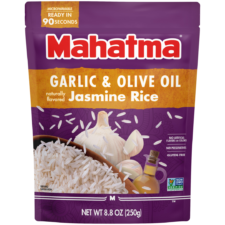 Garlic & Olive Oil Jasmine Rice | Ready to Heat in 90 Seconds
