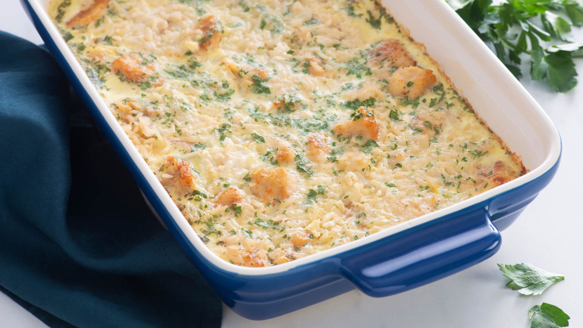 Baked Chicken and Rice