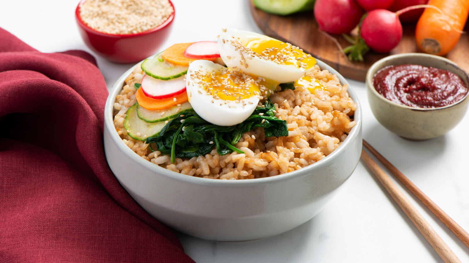 Bibimbap Rice Bowl