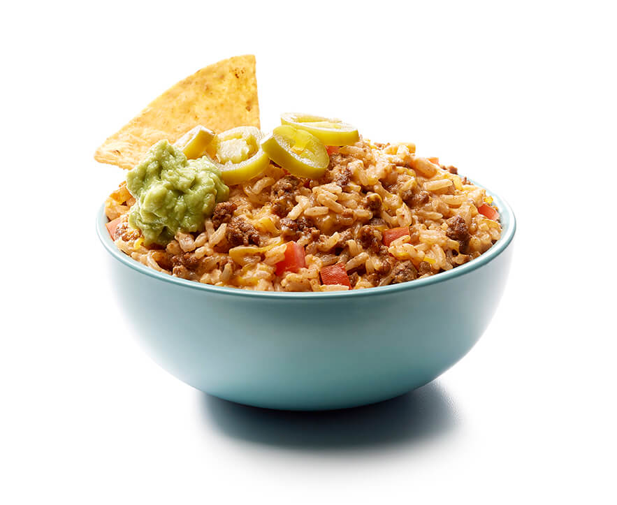 Loaded Nacho Rice Dip