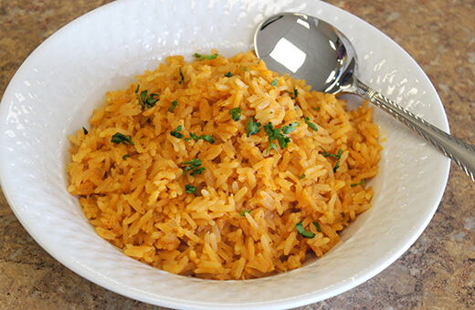 Arroz jazmín a la española