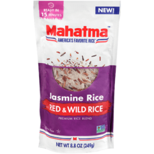 Mezcla de Arroz Jazmín, Arroz Salvaje y Rojo