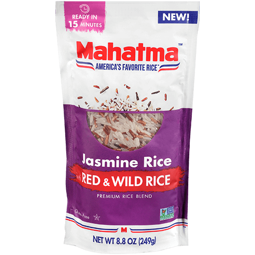 Mezcla de Arroz Jazmín, Arroz Salvaje y Rojo
