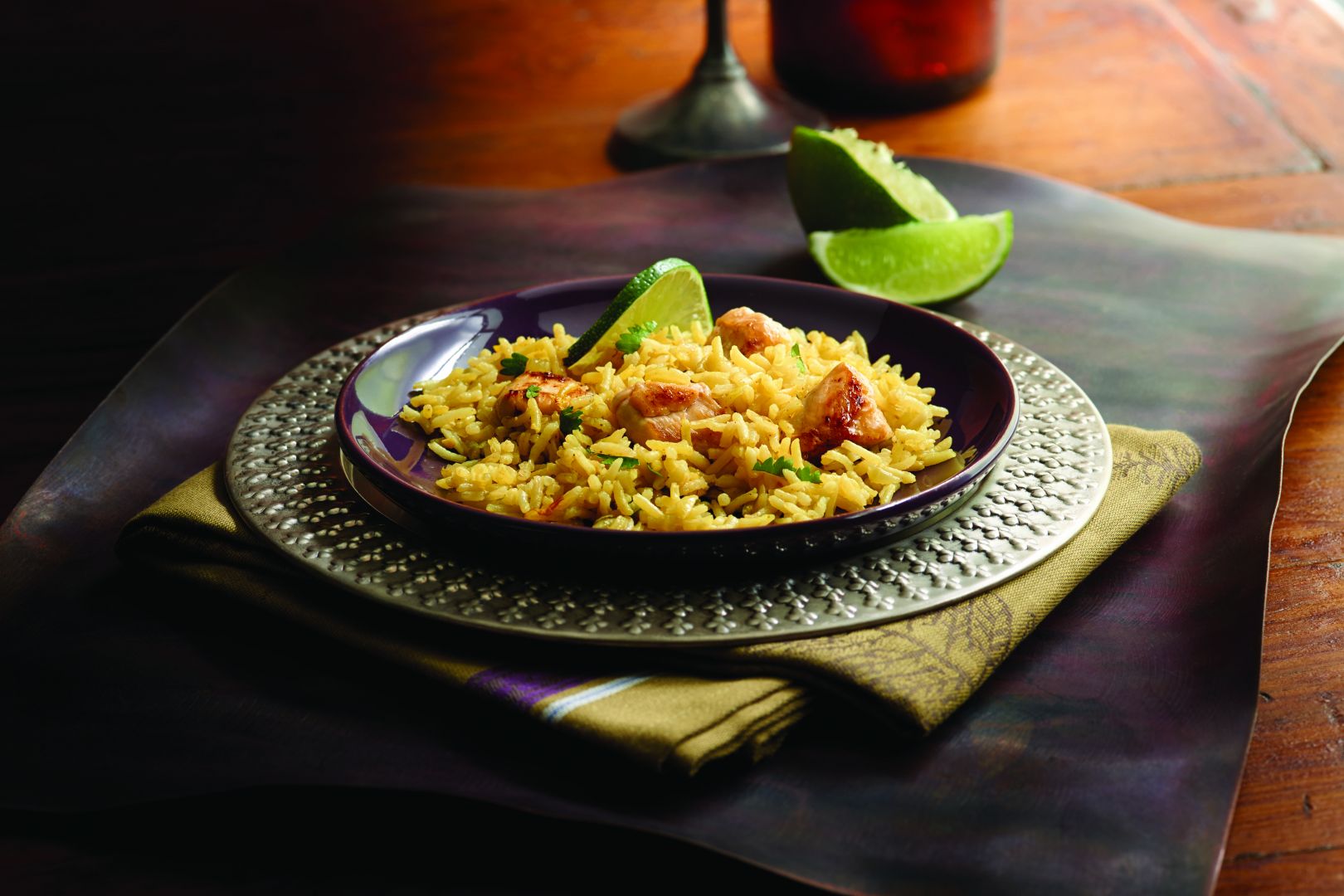 Arroz con pollo al estilo marroquí