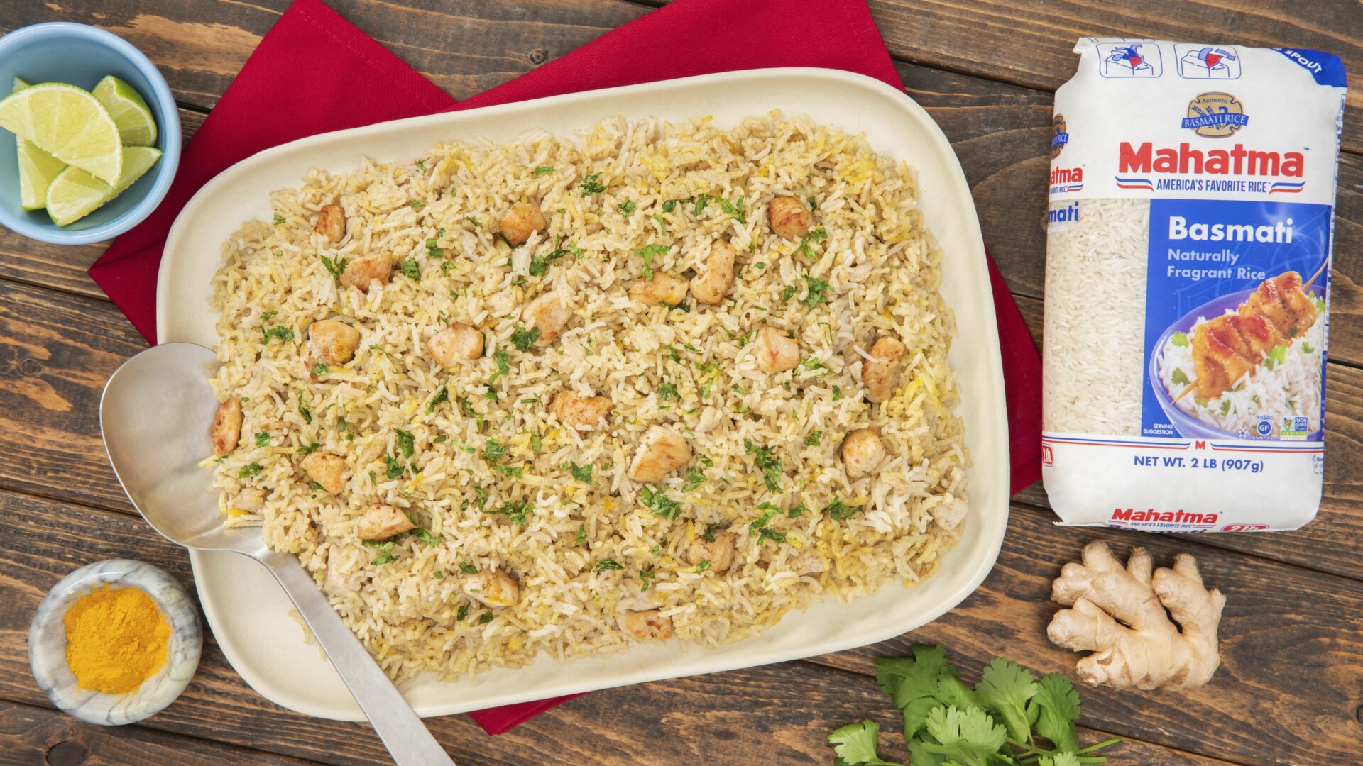 Moroccan Style Chicken and Basmati Rice