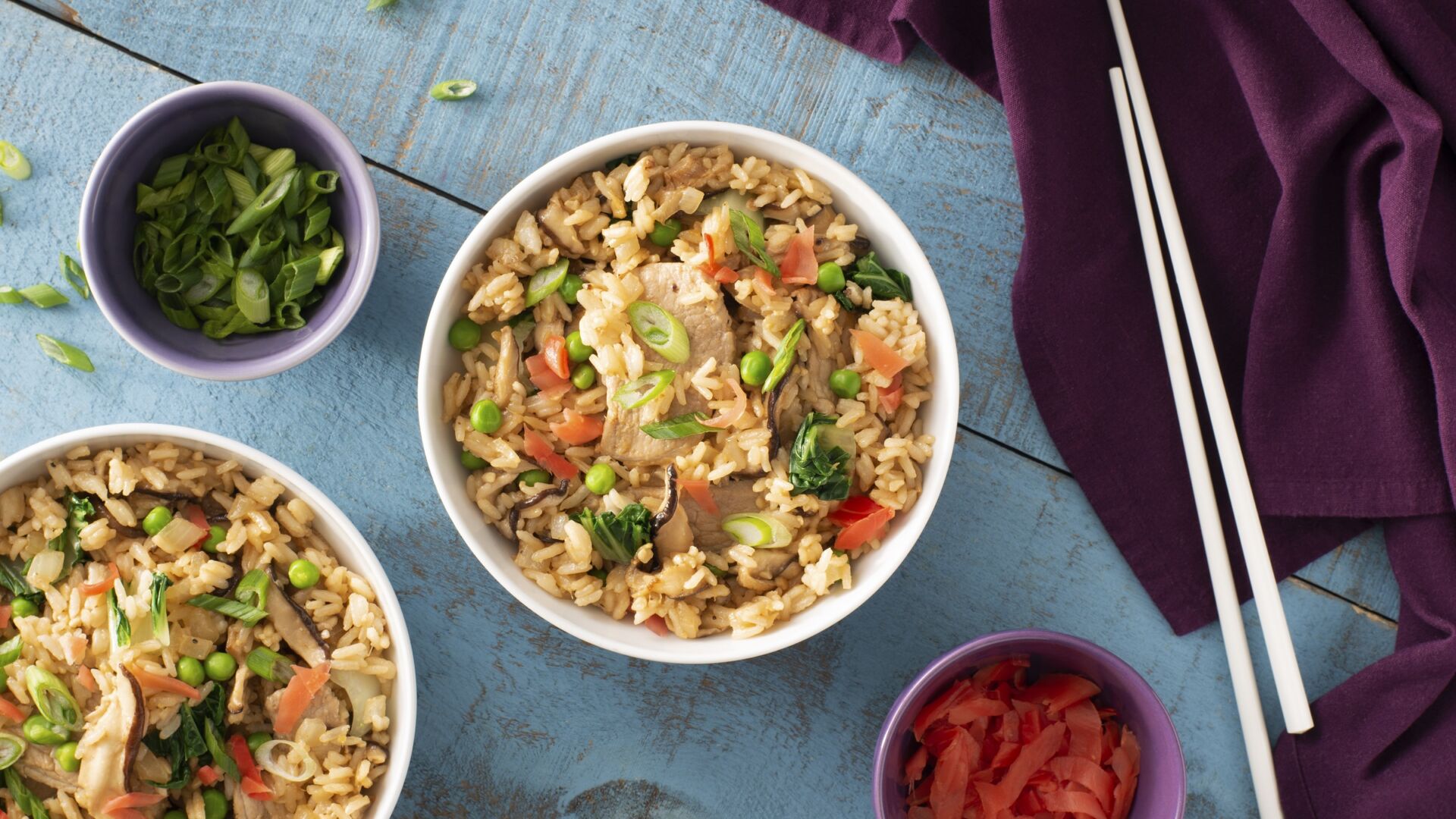 Ginger Pork Fried Rice