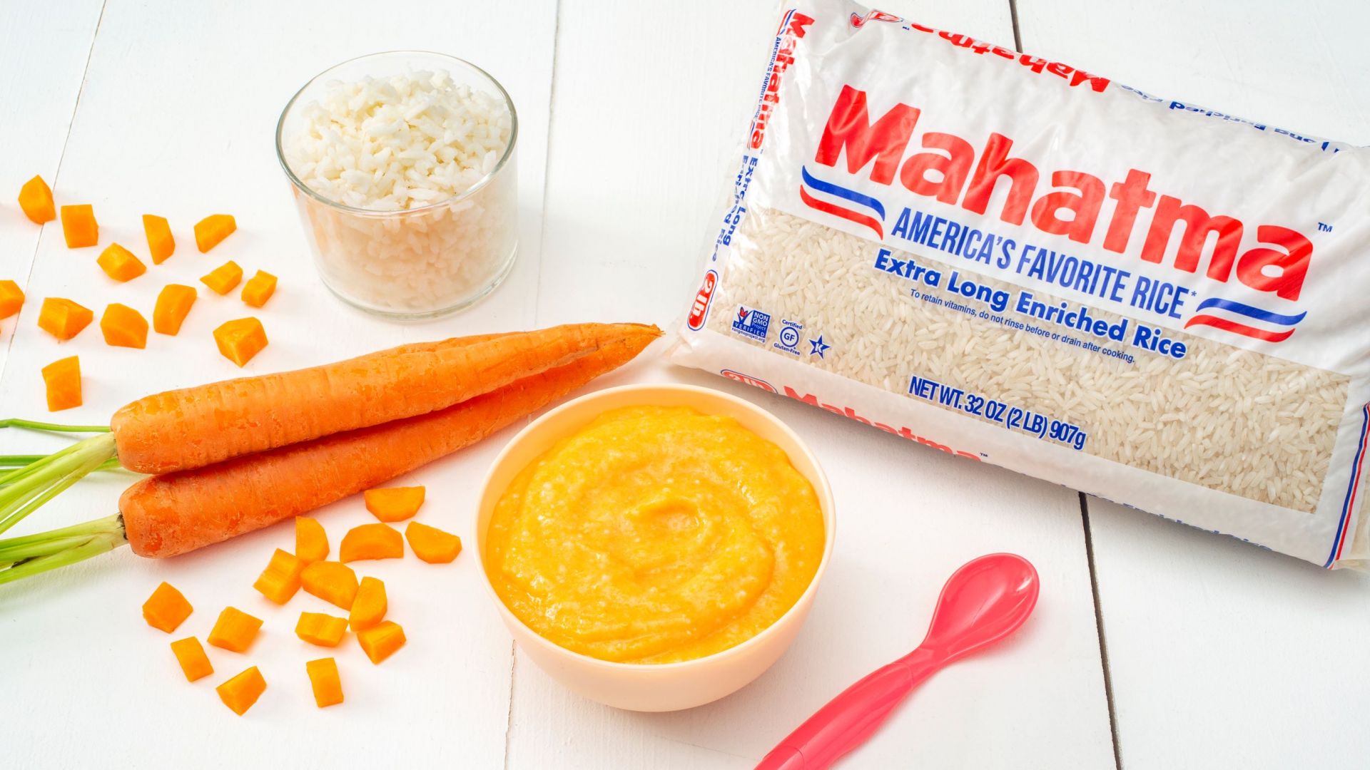 Rice and Carrots Puree