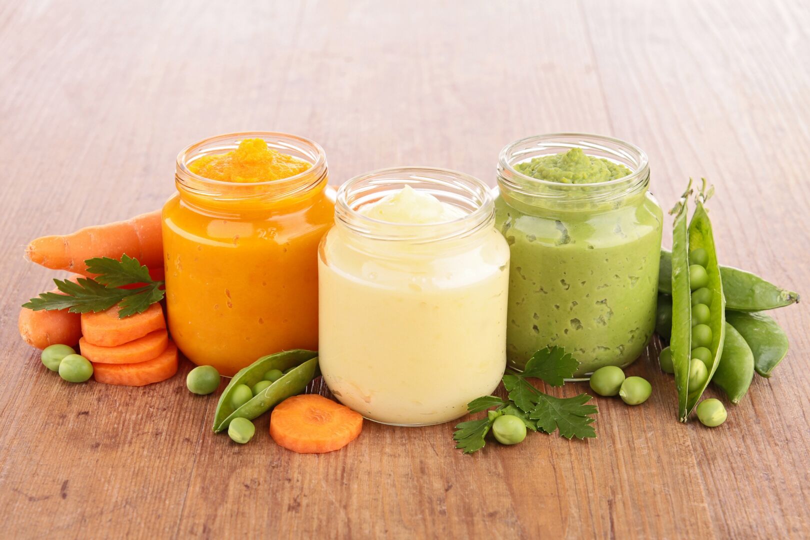 Rice and Peas Puree