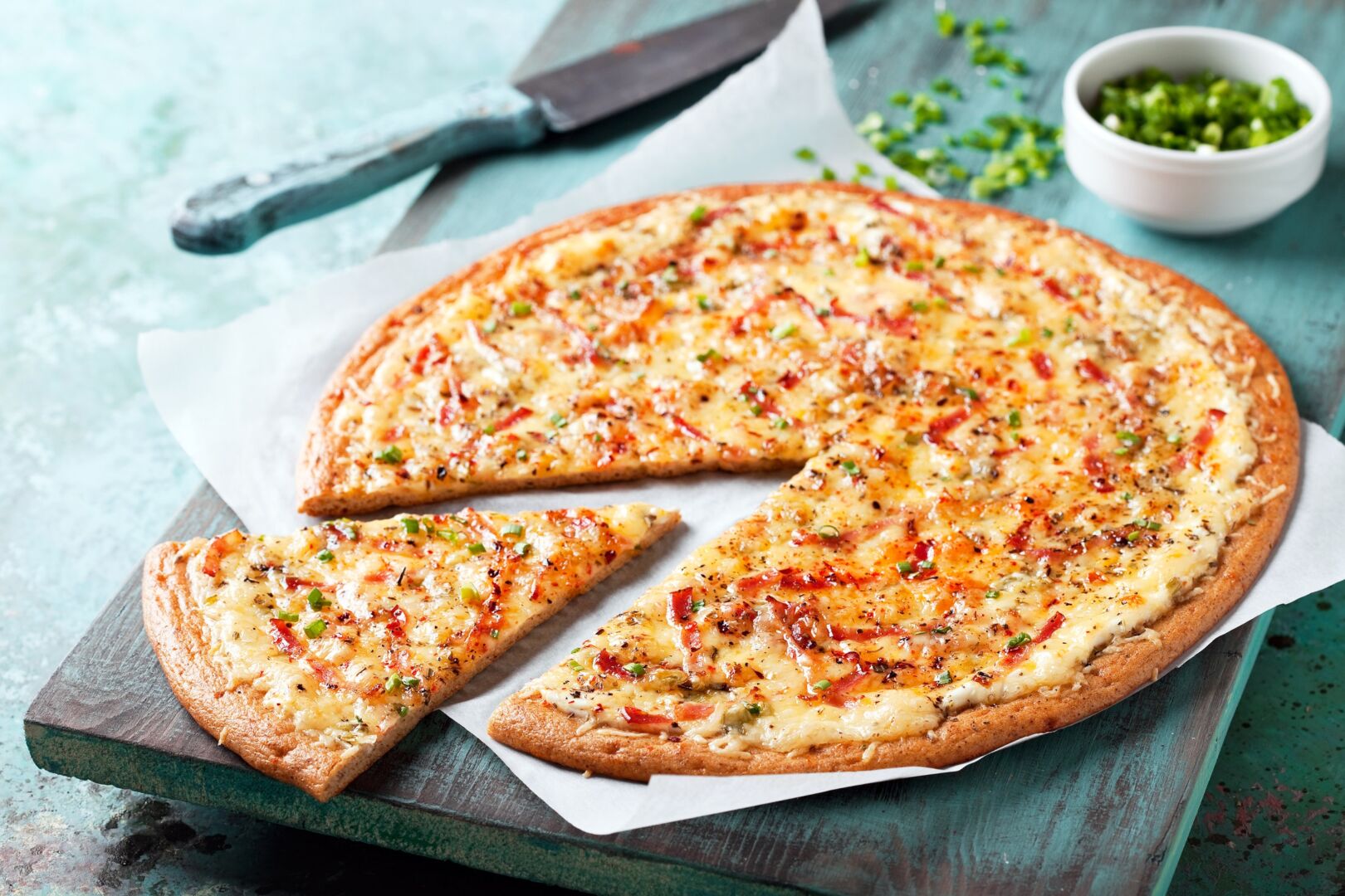 Rice Crust Pizza