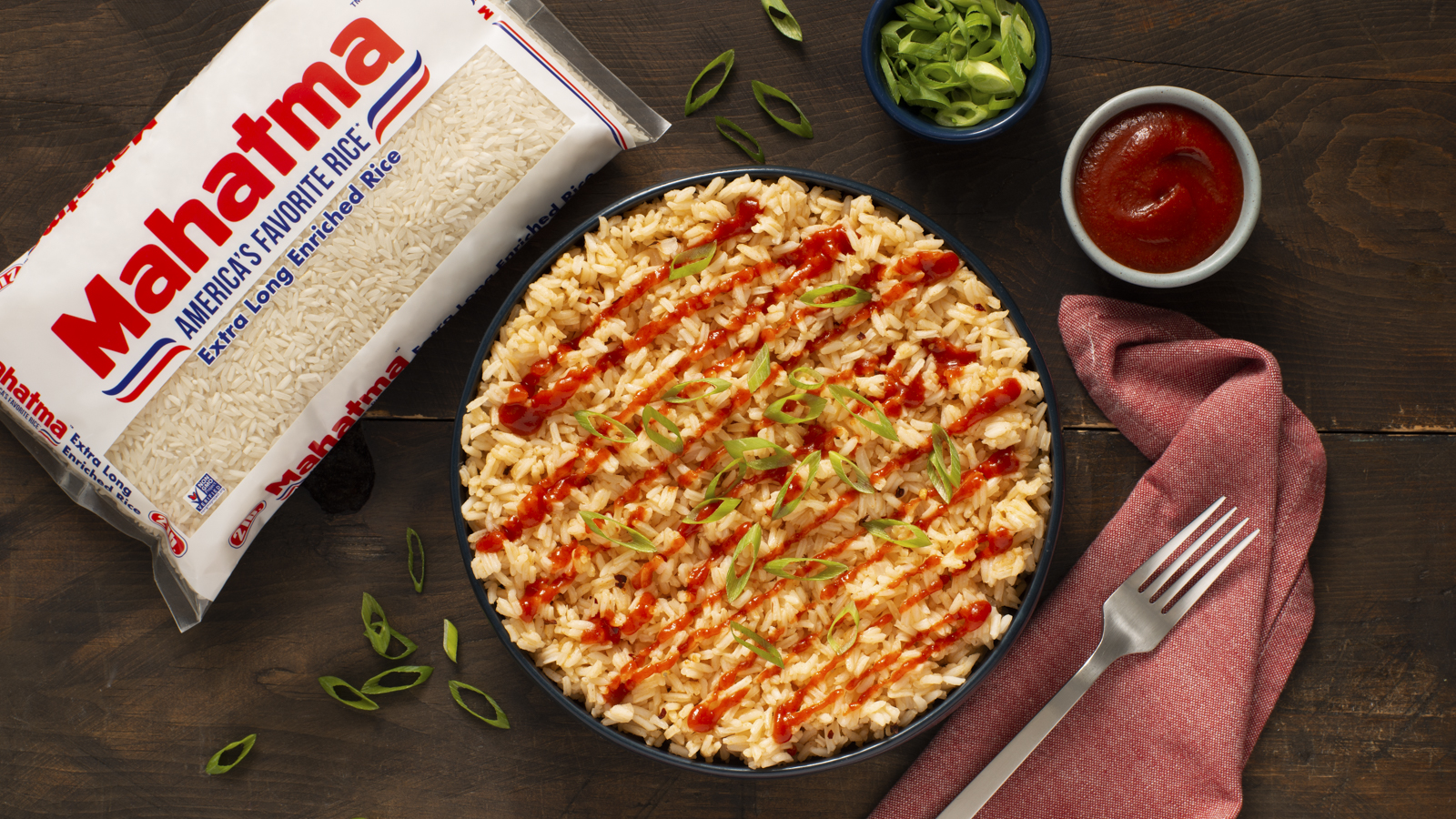 Spicy Sriracha Rice