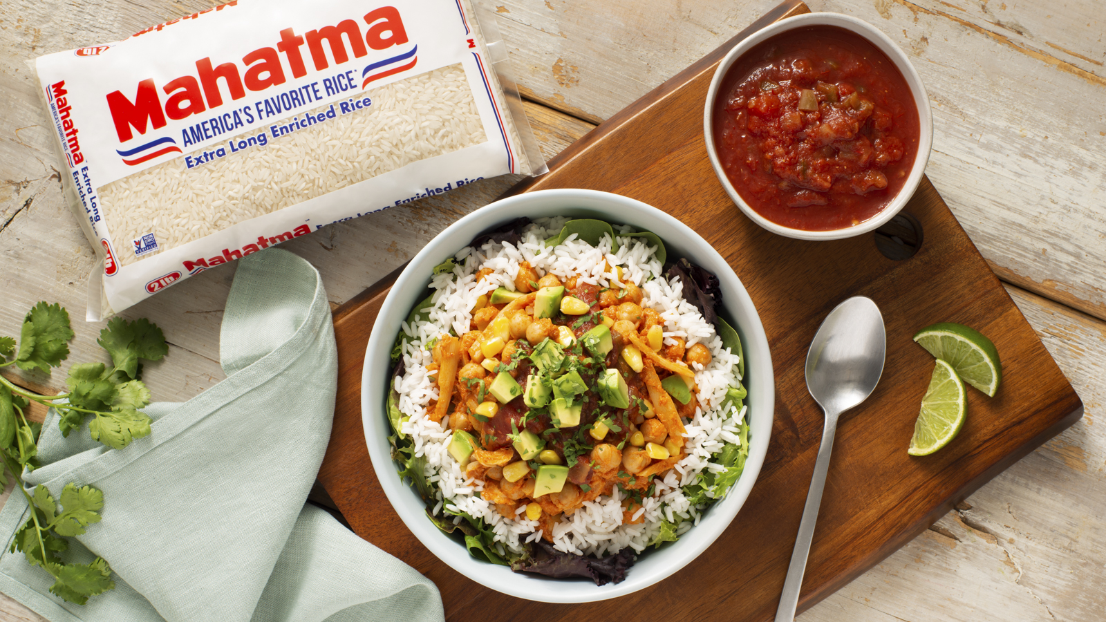 Vegan Tinga Rice Bowl