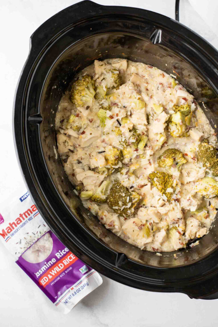 crockpot chicken and rice with mahatma rice