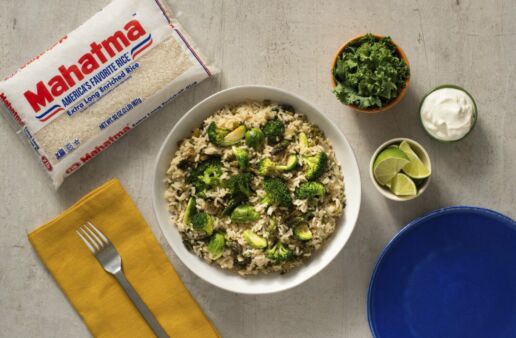 green-rice-with-kale-cilantro-brussel-sprouts-broccoli-and-asparagus-made-with-mahatma-white-rice
