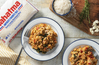 White Bean-Rice-&-Chorizo-Casserole