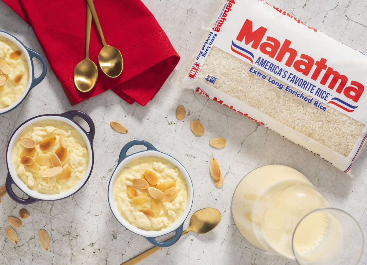 Arroz con leche al Rompope