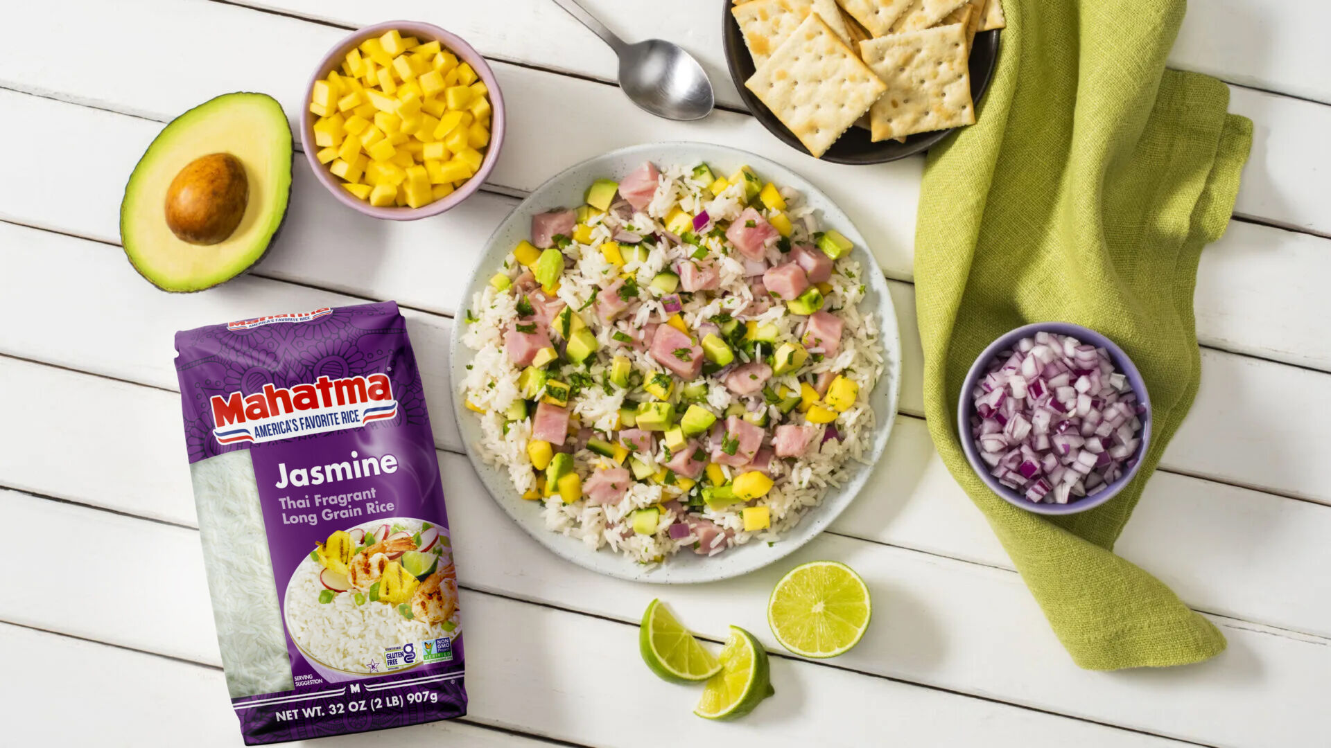 Tuna Ceviche with Avocado and Mango