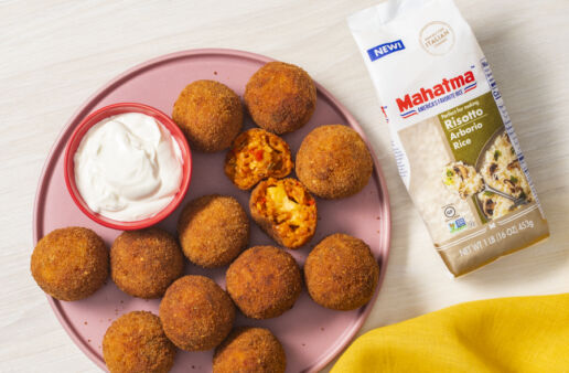 arancini-rice-balls-made-with-arborio-rice-and-arroz-rojo-in-the-air-fryer