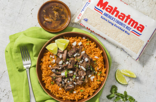 birria-meat-served-over-tomato-rice-made-with-mahatma-white-rice