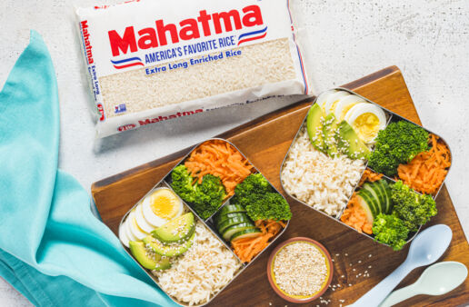 bento-box-with-white-rice-vegetables-avocado-and-boiled-egg