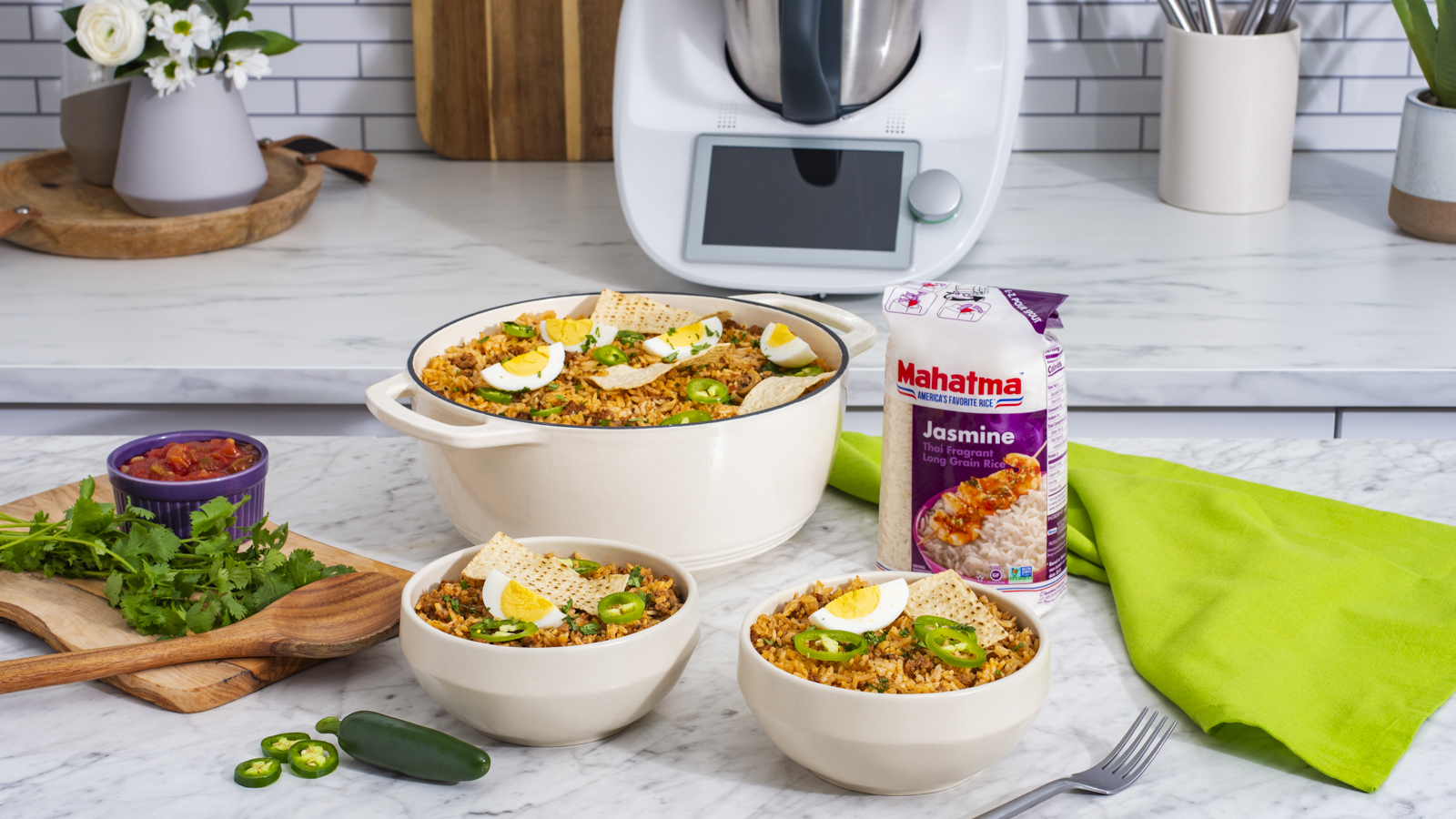 Empanada Rice Bowl