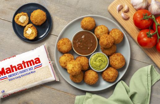Mexican Cheese and Rice Balls