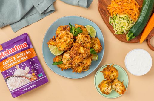 Vegetable Rice Fritters