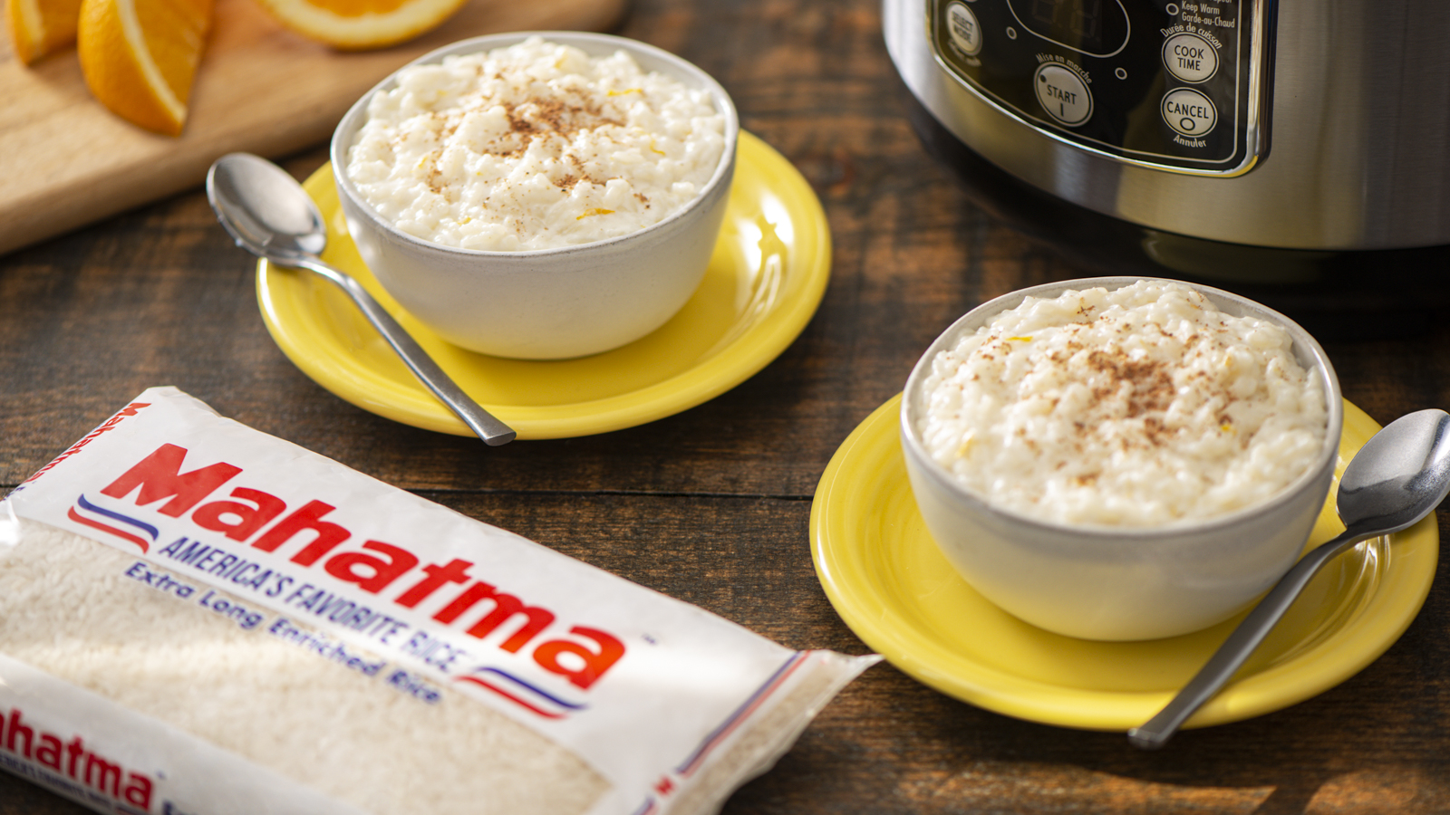 Easy Slow Cooker Rice Pudding